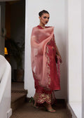 Hussain Rehar | SS Luxury Pret 25 | Tram - by - Libasekhas UK - Registered Vendor of : Hussain Rehar - 100% Original Designer Dresss