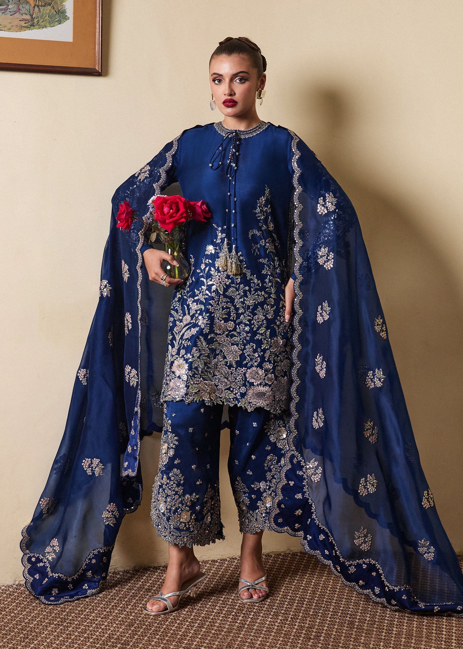 Hussain Rehar | SS Luxury Pret 25 | Twil - by - Libasekhas UK - Registered Vendor of : Hussain Rehar - 100% Original Designer Dresss