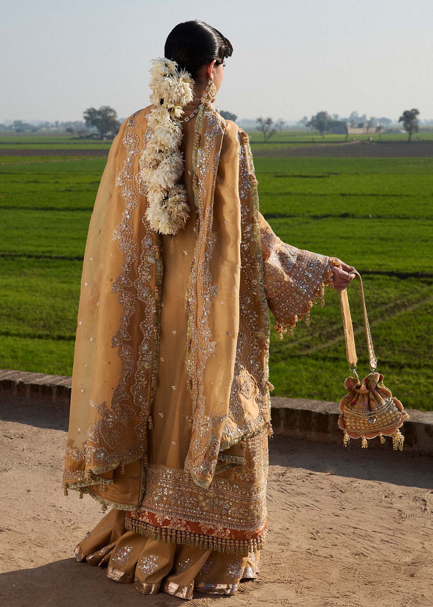 Hussain Rehar | Darlings Festive 25 | Sundal - by - Libasekhas UK - Registered Vendor of : Hussain Rehar - 100% Original Designer Dresss