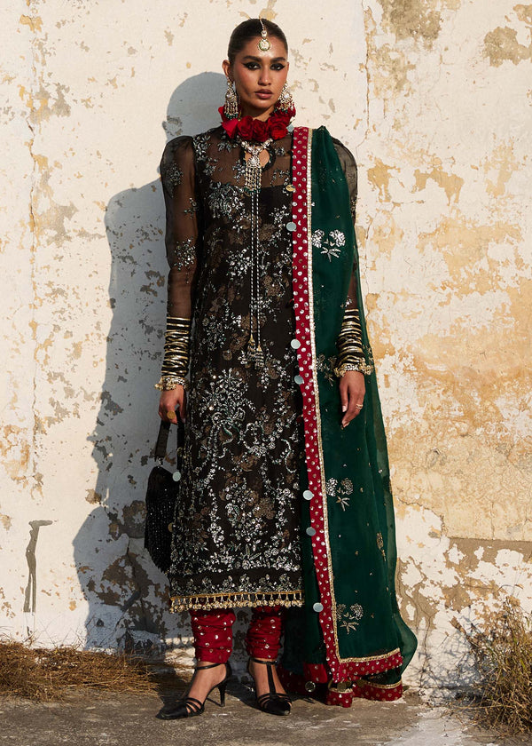 Hussain Rehar | Darlings Festive 25 | Shama - by - Libasekhas UK - Registered Vendor of : Hussain Rehar - 100% Original Designer Dresss