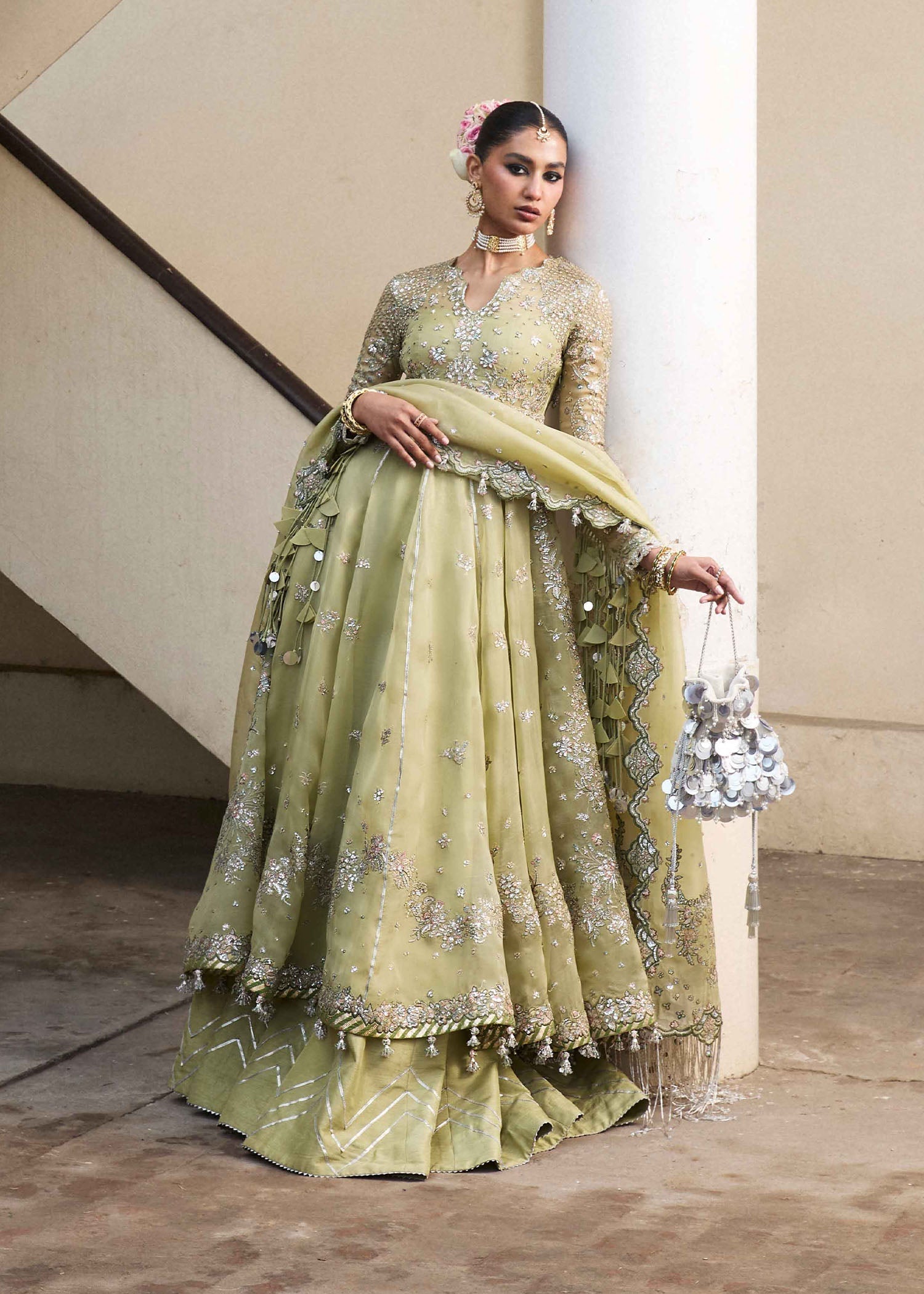 Hussain Rehar | Darlings Festive 25 | Tahiri - by - Libasekhas UK - Registered Vendor of : Hussain Rehar - 100% Original Designer Dresss