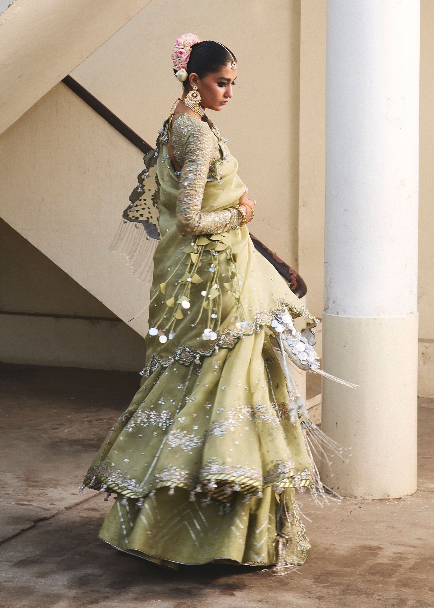Hussain Rehar | Darlings Festive 25 | Tahiri - by - Libasekhas UK - Registered Vendor of : Hussain Rehar - 100% Original Designer Dresss