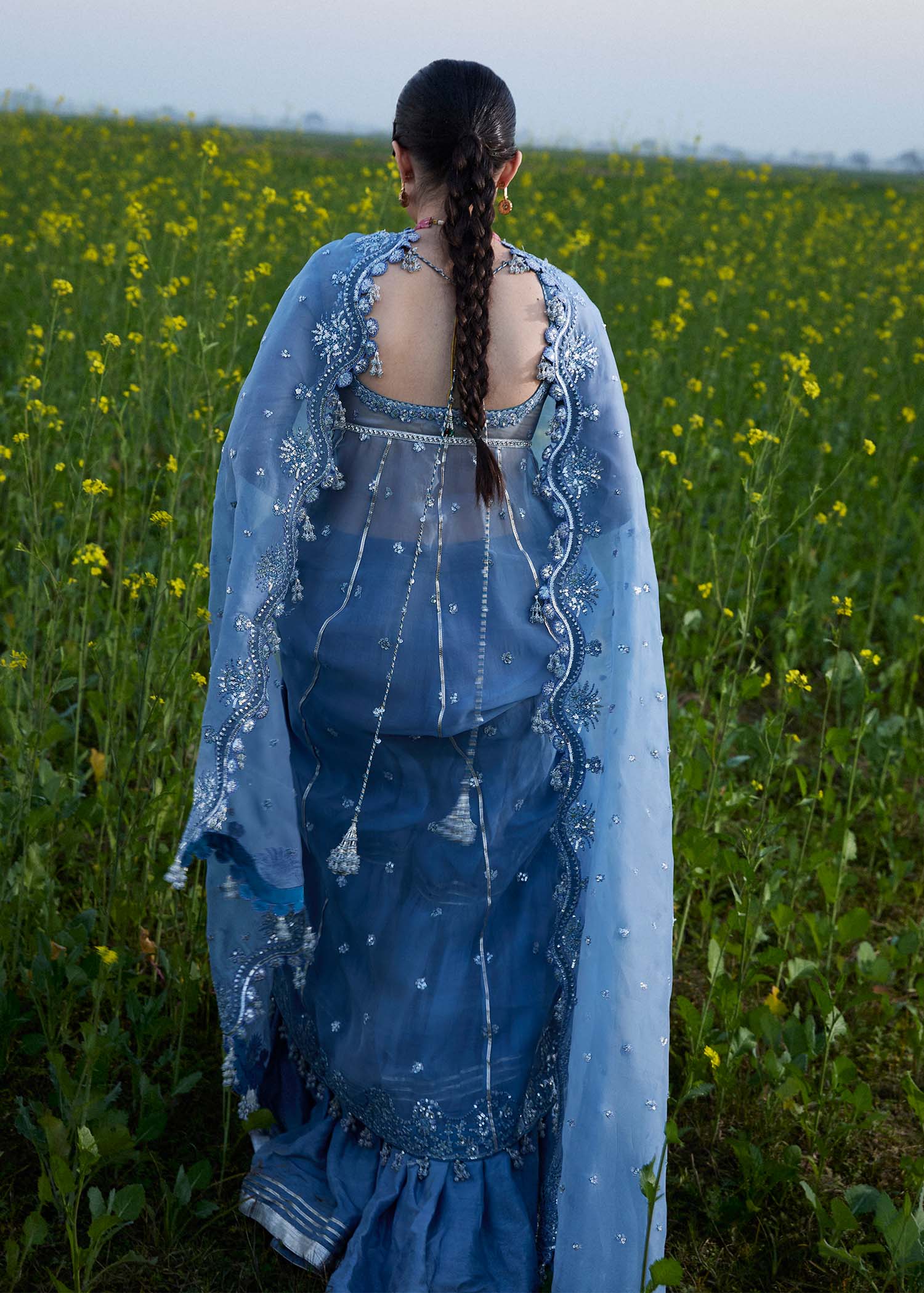 Hussain Rehar | Darlings Festive 25 | Mira - by - Libasekhas UK - Registered Vendor of : Hussain Rehar - 100% Original Designer Dresss
