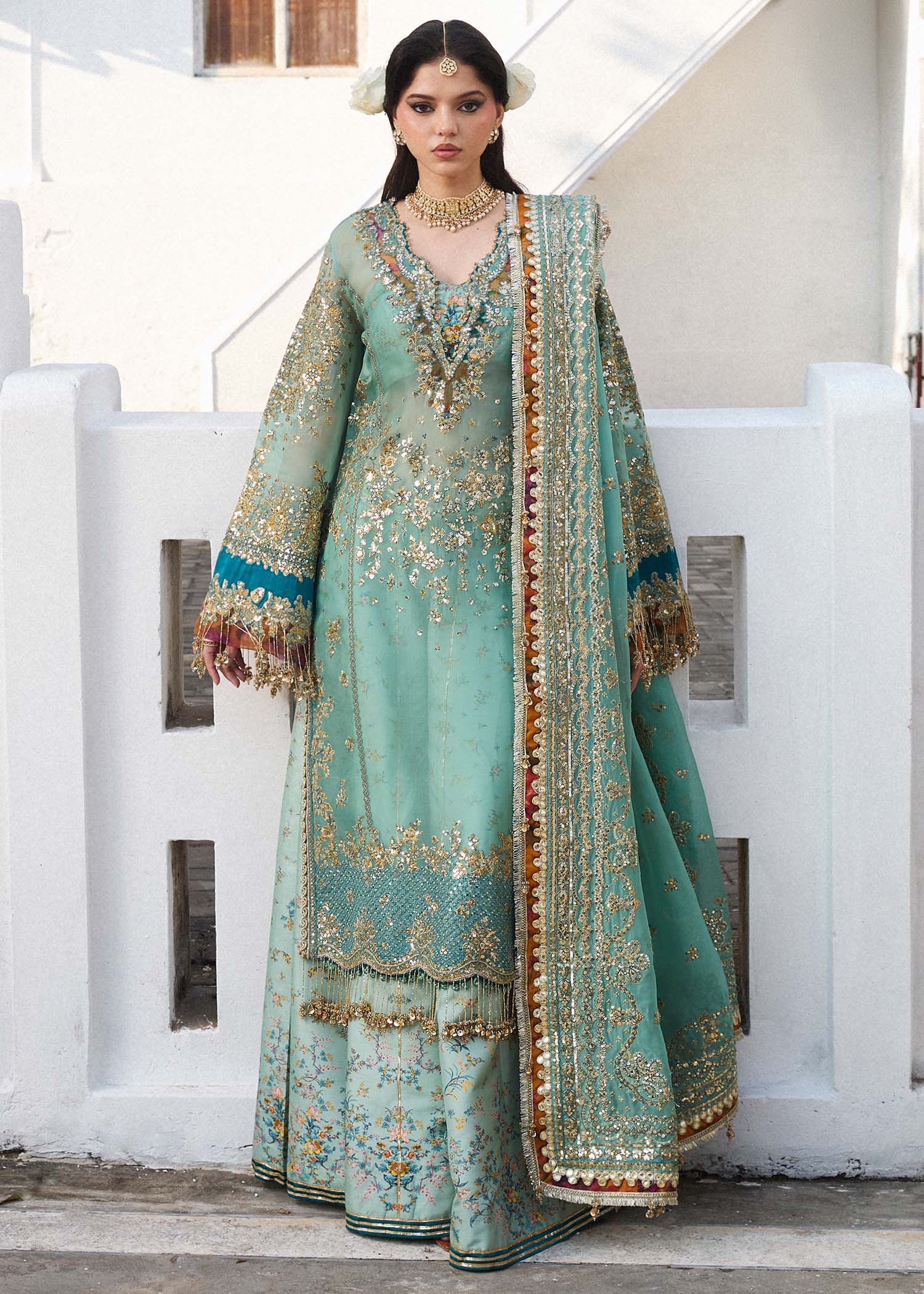 Hussain Rehar | Darlings Festive 25 | Miraye - by - Libasekhas UK - Registered Vendor of : Hussain Rehar - 100% Original Designer Dresss