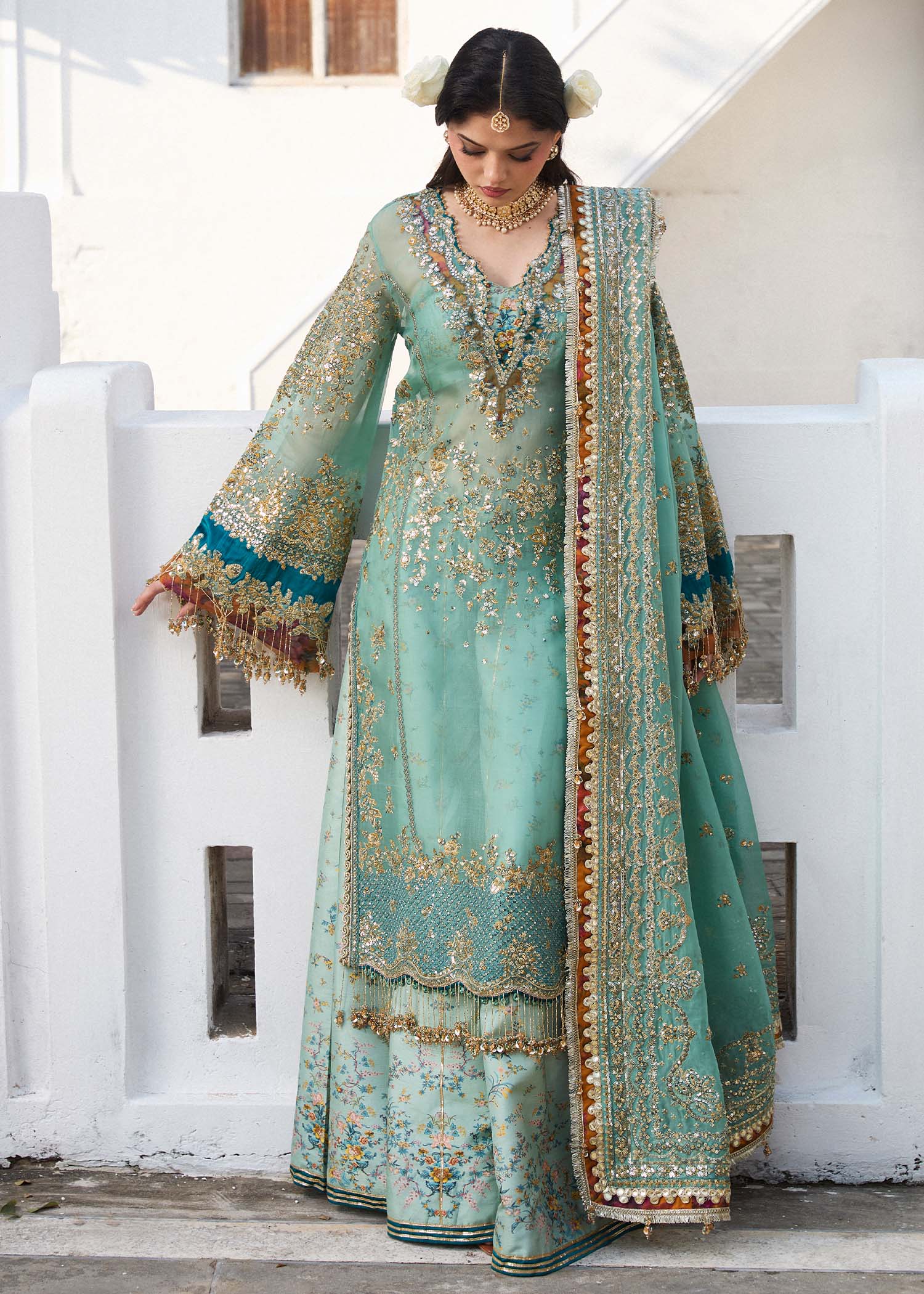 Hussain Rehar | Darlings Festive 25 | Miraye - by - Libasekhas UK - Registered Vendor of : Hussain Rehar - 100% Original Designer Dresss