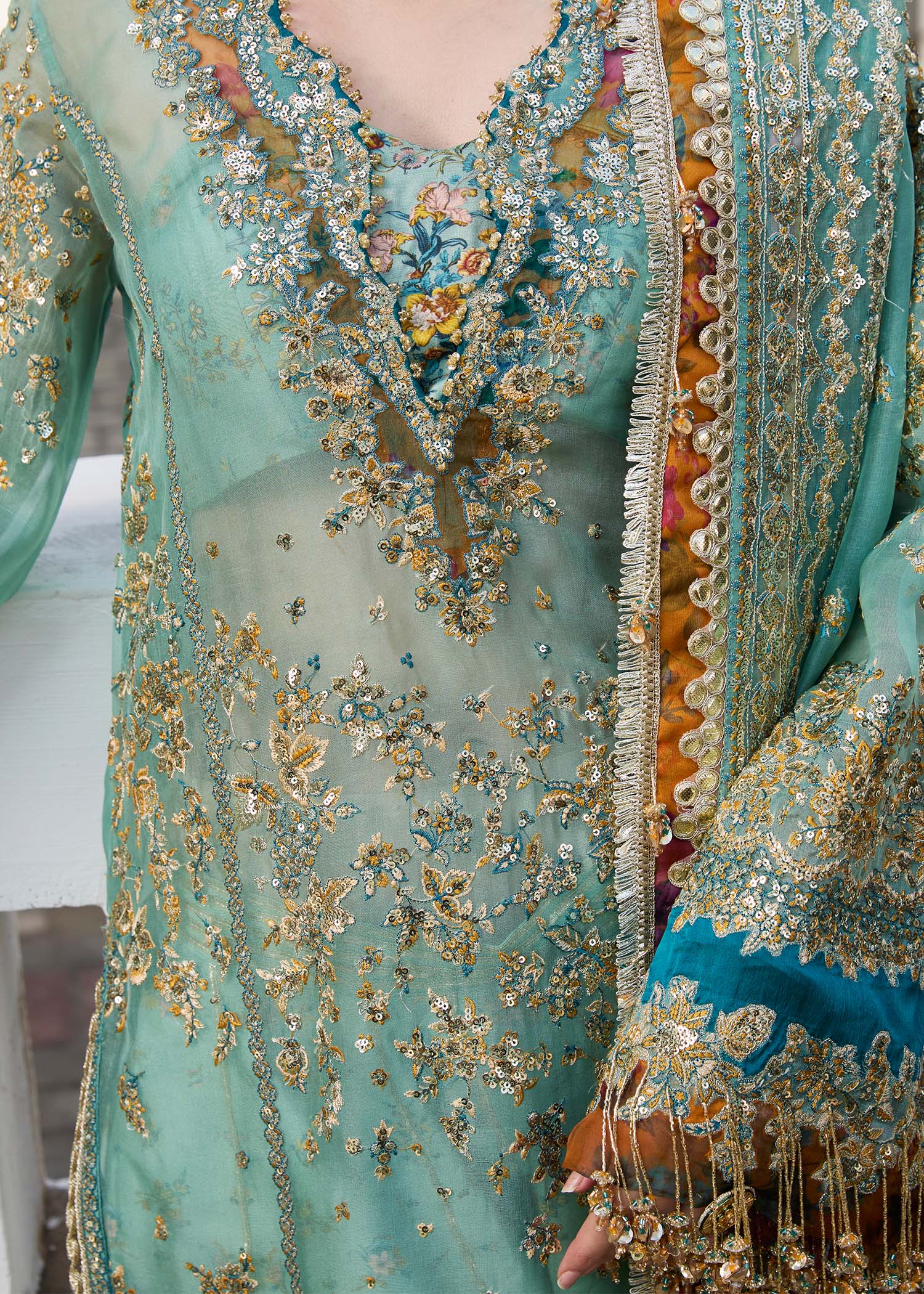 Hussain Rehar | Darlings Festive 25 | Miraye - by - Libasekhas UK - Registered Vendor of : Hussain Rehar - 100% Original Designer Dresss