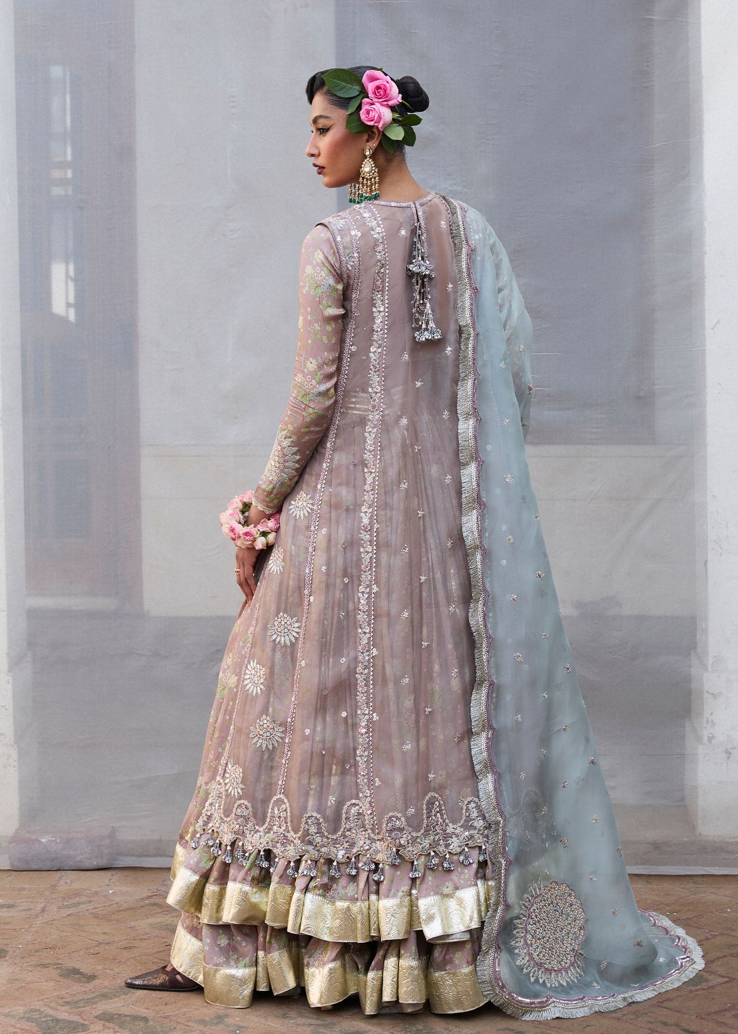 Hussain Rehar | Darlings Festive 25 | Ziniya - by - Libasekhas UK - Registered Vendor of : Hussain Rehar - 100% Original Designer Dresss