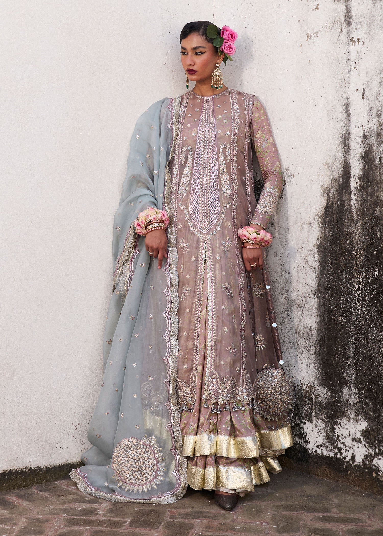 Hussain Rehar | Darlings Festive 25 | Ziniya - by - Libasekhas UK - Registered Vendor of : Hussain Rehar - 100% Original Designer Dresss
