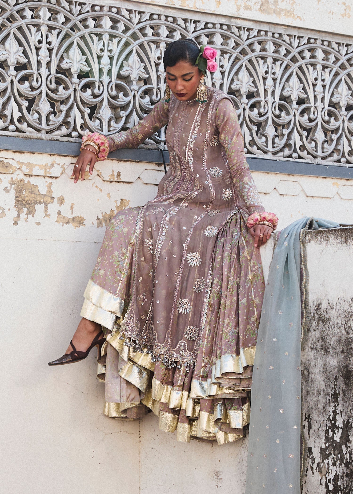 Hussain Rehar | Darlings Festive 25 | Ziniya - by - Libasekhas UK - Registered Vendor of : Hussain Rehar - 100% Original Designer Dresss