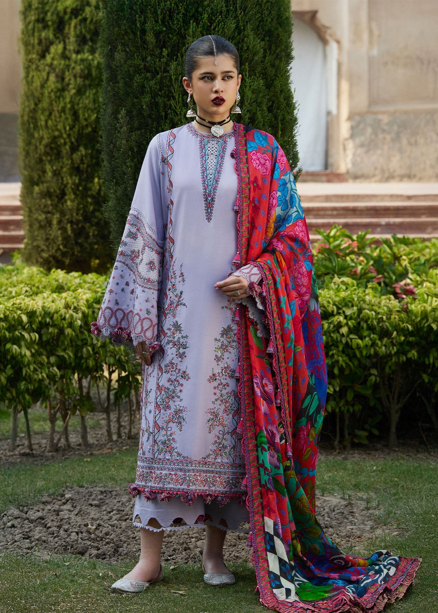 Hussain Rehar | Nirmal SS 25 | Inaya - by - Libasekhas UK - Registered Vendor of : Hussain Rehar - 100% Original Designer Dresss