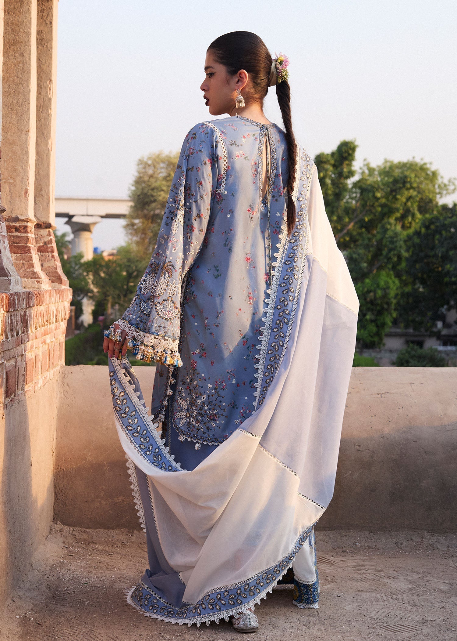 Hussain Rehar | Nirmal SS 25 | Fira - by - Libasekhas UK - Registered Vendor of : Hussain Rehar - 100% Original Designer Dresss