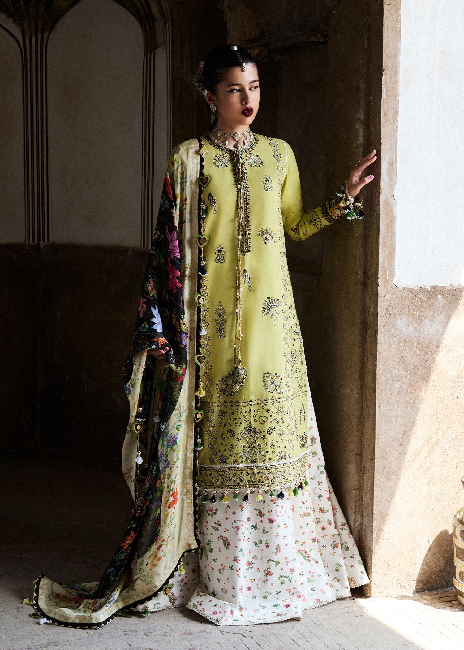 Hussain Rehar | Nirmal SS 25 | Suk - by - Libasekhas UK - Registered Vendor of : Hussain Rehar - 100% Original Designer Dresss