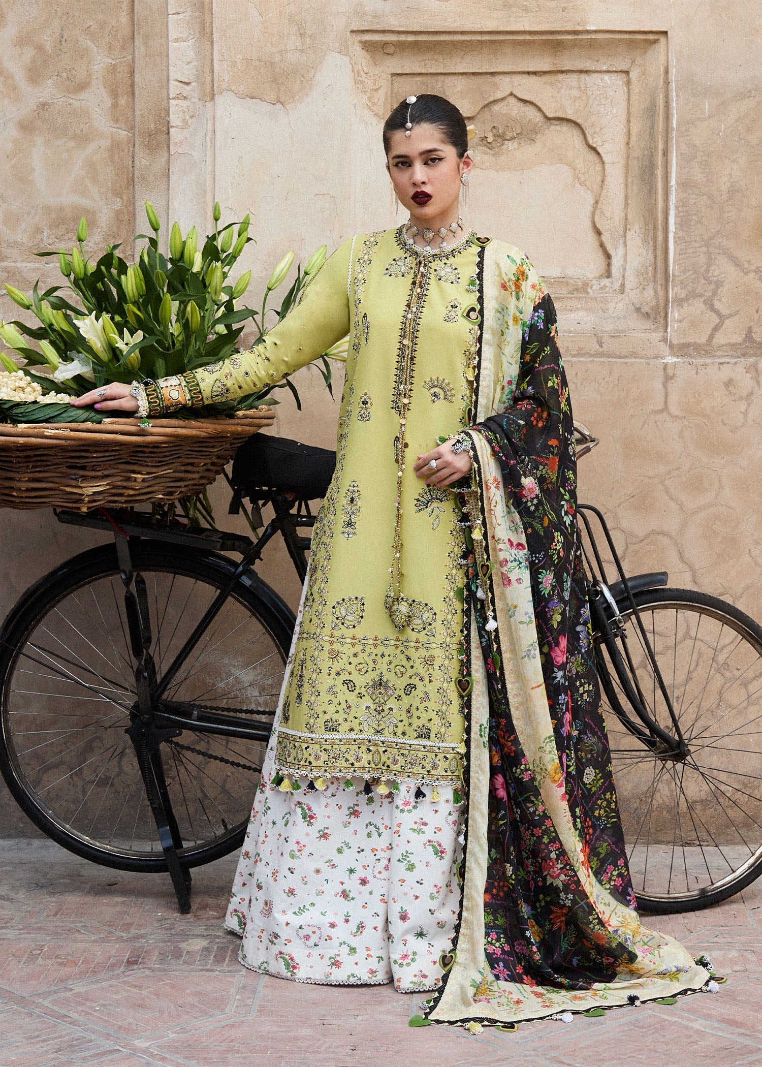 Hussain Rehar | Nirmal SS 25 | Suk - by - Libasekhas UK - Registered Vendor of : Hussain Rehar - 100% Original Designer Dresss