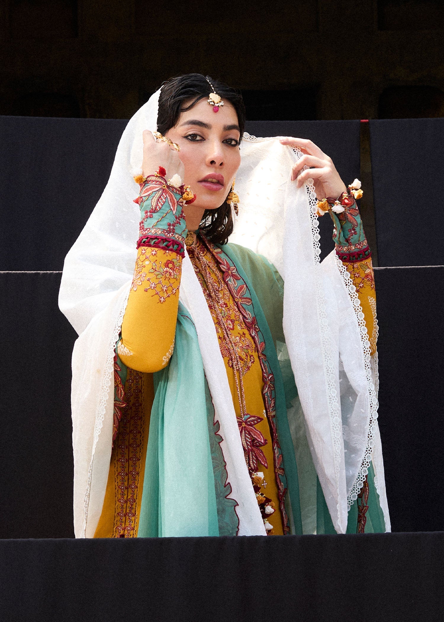 Hussain Rehar | Nirmal SS 25 | Masam - by - Libasekhas UK - Registered Vendor of : Hussain Rehar - 100% Original Designer Dresss