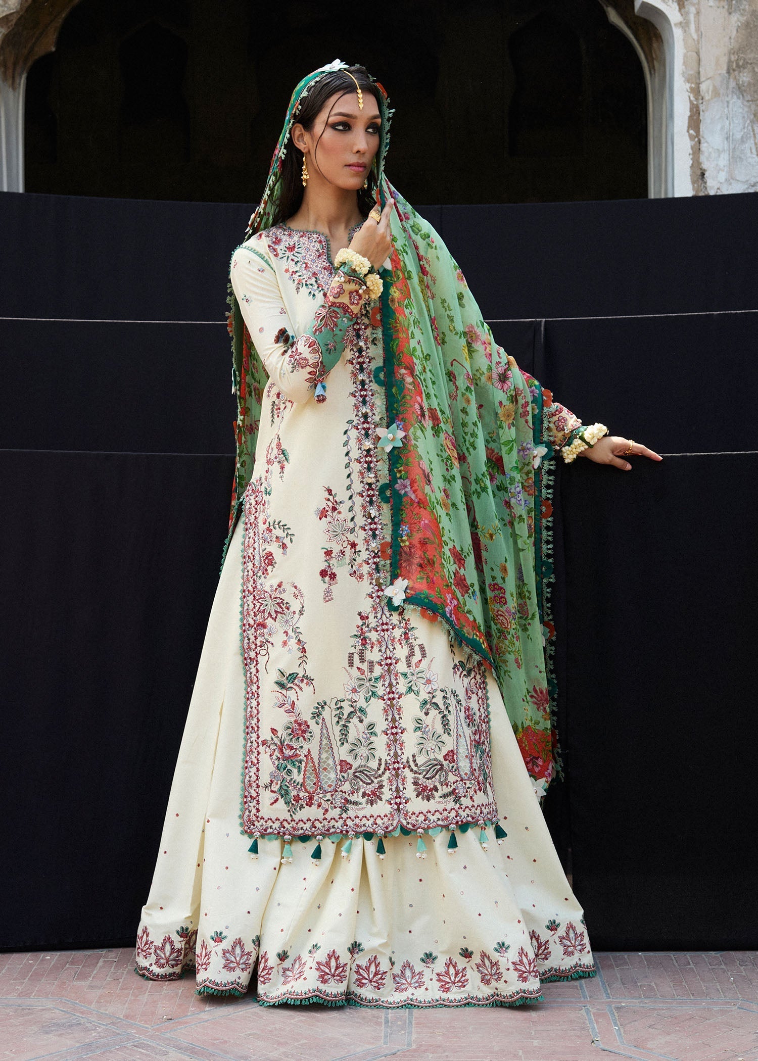 Hussain Rehar | Nirmal SS 25 | Sahil - by - Libasekhas UK - Registered Vendor of : Hussain Rehar - 100% Original Designer Dresss