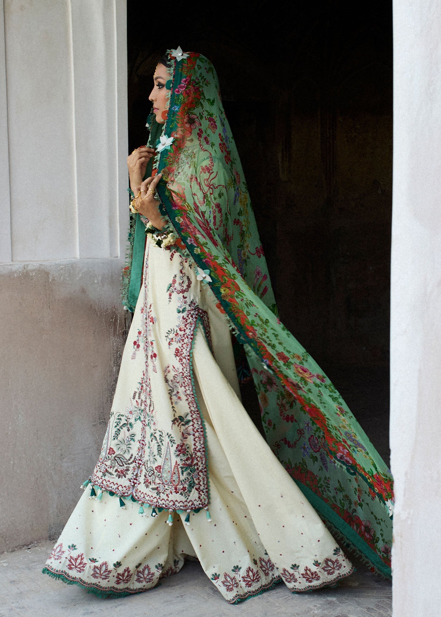Hussain Rehar | Nirmal SS 25 | Sahil - by - Libasekhas UK - Registered Vendor of : Hussain Rehar - 100% Original Designer Dresss