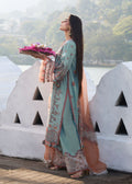 Hussain Rehar | Luxury Lawn 25 | Malibu - by - Libasekhas UK - Registered Vendor of : Hussain Rehar - 100% Original Designer Dresss