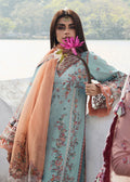 Hussain Rehar | Luxury Lawn 25 | Malibu - by - Libasekhas UK - Registered Vendor of : Hussain Rehar - 100% Original Designer Dresss