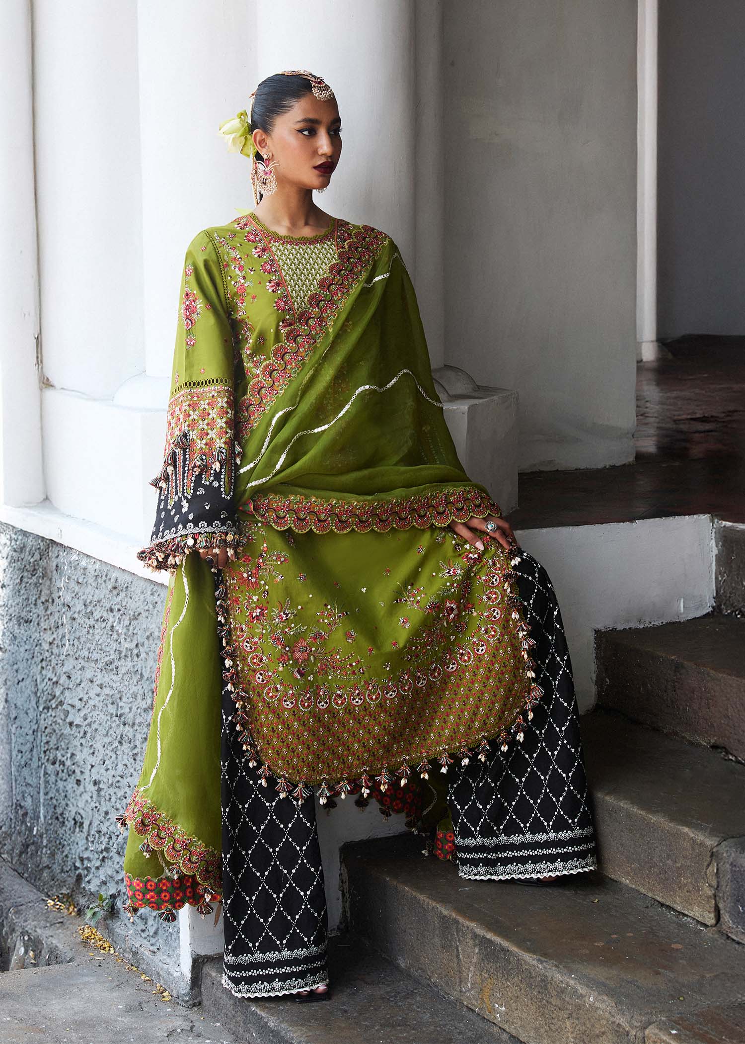 Hussain Rehar | Luxury Lawn 25 | Abass - by - Libasekhas UK - Registered Vendor of : Hussain Rehar - 100% Original Designer Dresss