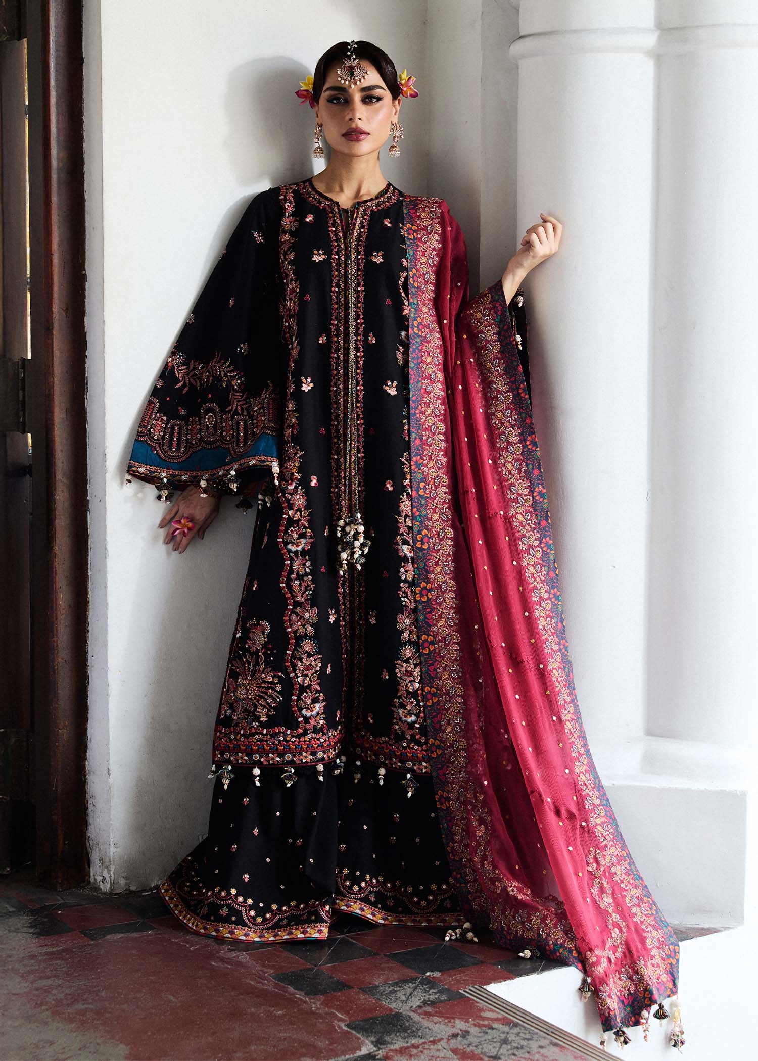 Hussain Rehar | Luxury Lawn 25 | Bliz - by - Libasekhas UK - Registered Vendor of : Hussain Rehar - 100% Original Designer Dresss