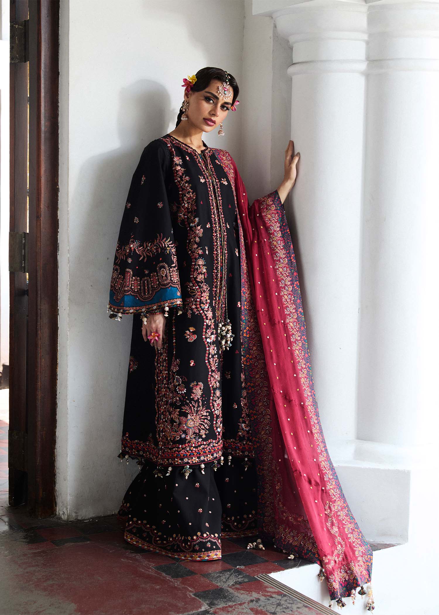 Hussain Rehar | Luxury Lawn 25 | Bliz - by - Libasekhas UK - Registered Vendor of : Hussain Rehar - 100% Original Designer Dresss