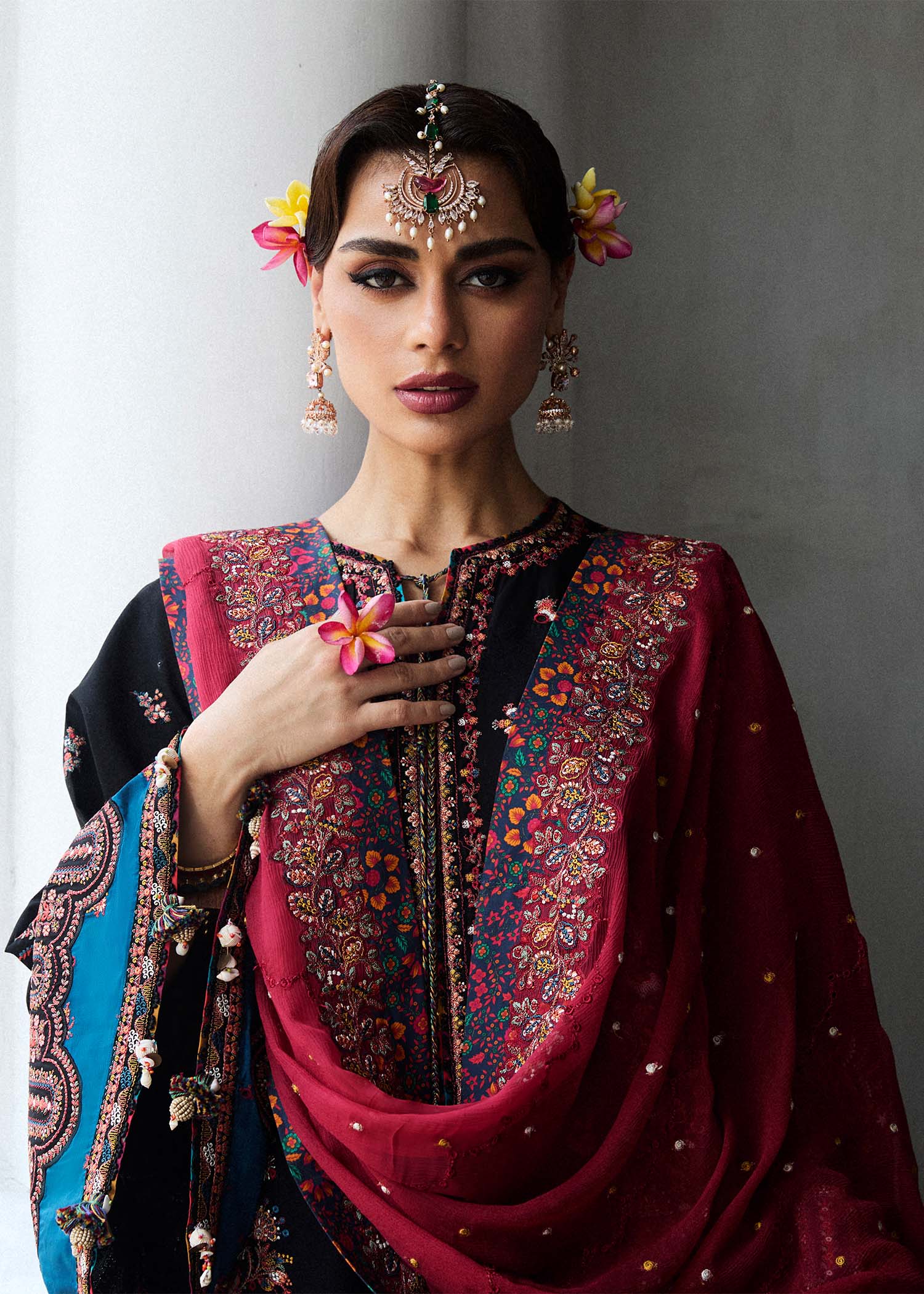 Hussain Rehar | Luxury Lawn 25 | Bliz - by - Libasekhas UK - Registered Vendor of : Hussain Rehar - 100% Original Designer Dresss