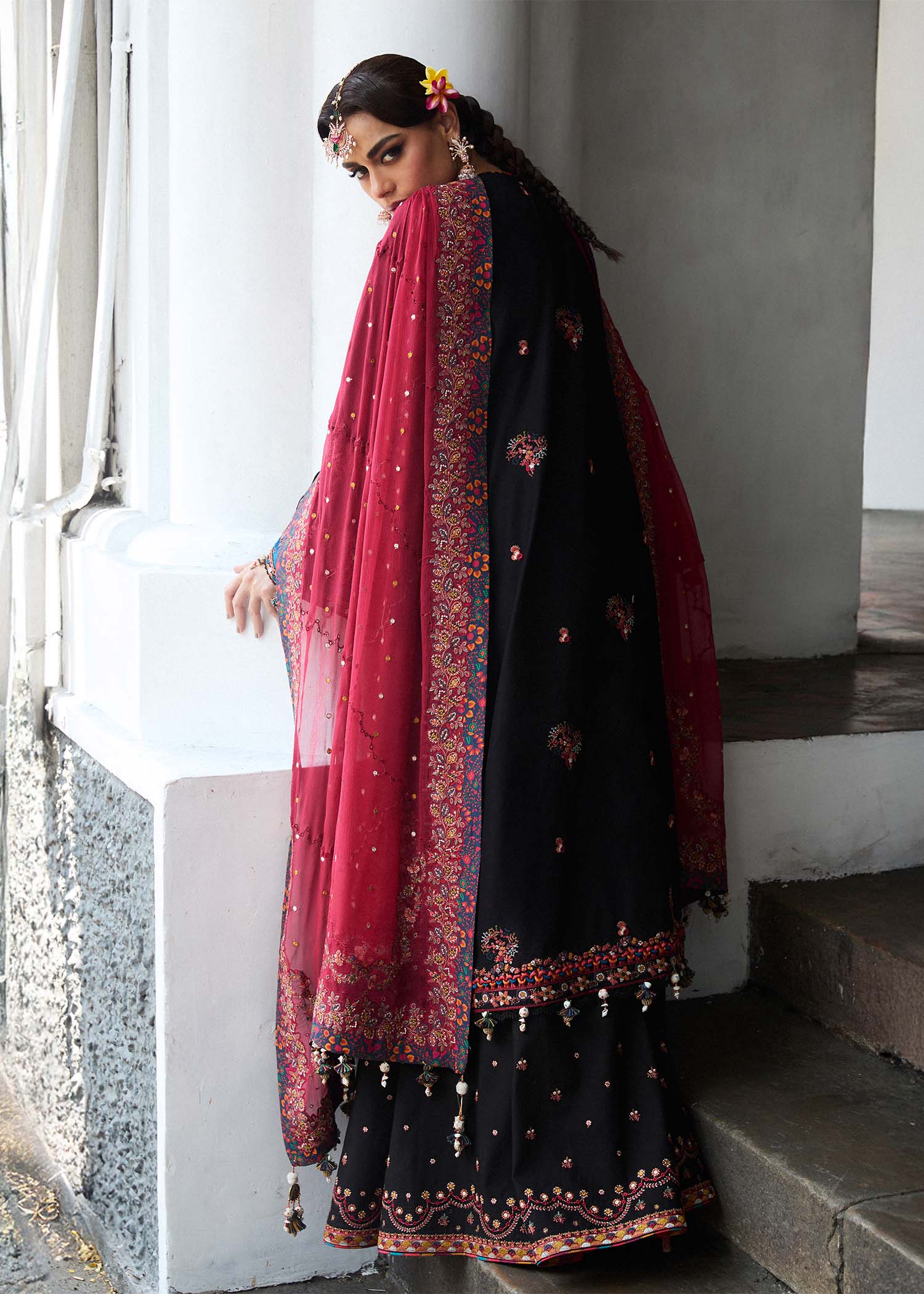 Hussain Rehar | Luxury Lawn 25 | Bliz - by - Libasekhas UK - Registered Vendor of : Hussain Rehar - 100% Original Designer Dresss