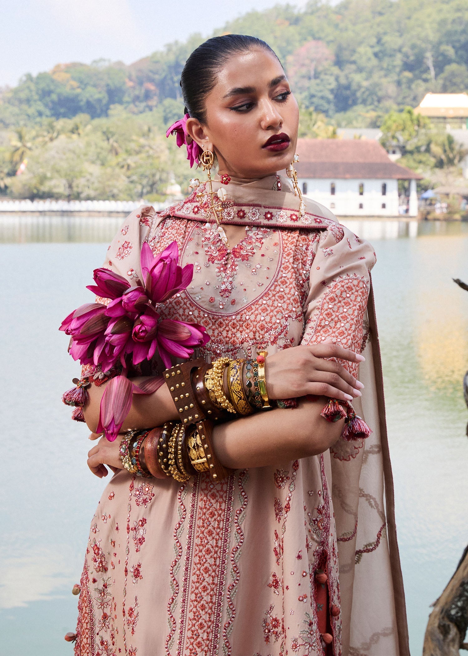 Hussain Rehar | Luxury Lawn 25 | Mari - by - Libasekhas UK - Registered Vendor of : Hussain Rehar - 100% Original Designer Dresss
