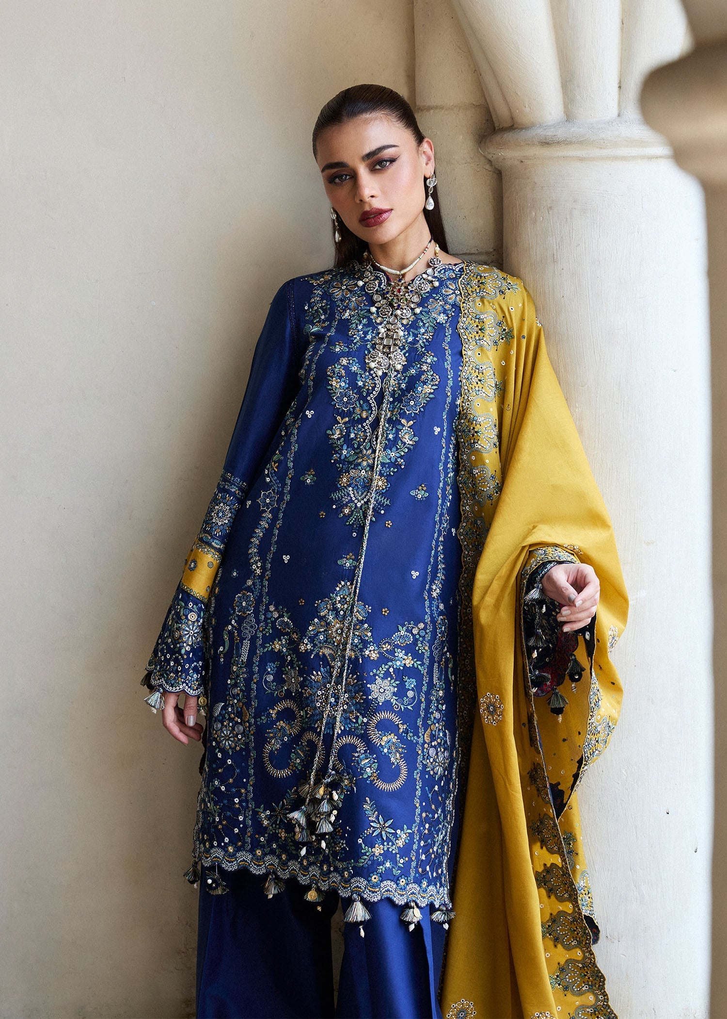 Hussain Rehar | Luxury Lawn 25 | Riviera - by - Libasekhas UK - Registered Vendor of : Hussain Rehar - 100% Original Designer Dresss