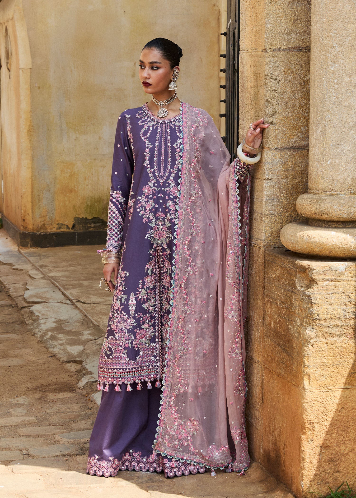 Hussain Rehar | Luxury Lawn 25 | Irris - by - Libasekhas UK - Registered Vendor of : Hussain Rehar - 100% Original Designer Dresss