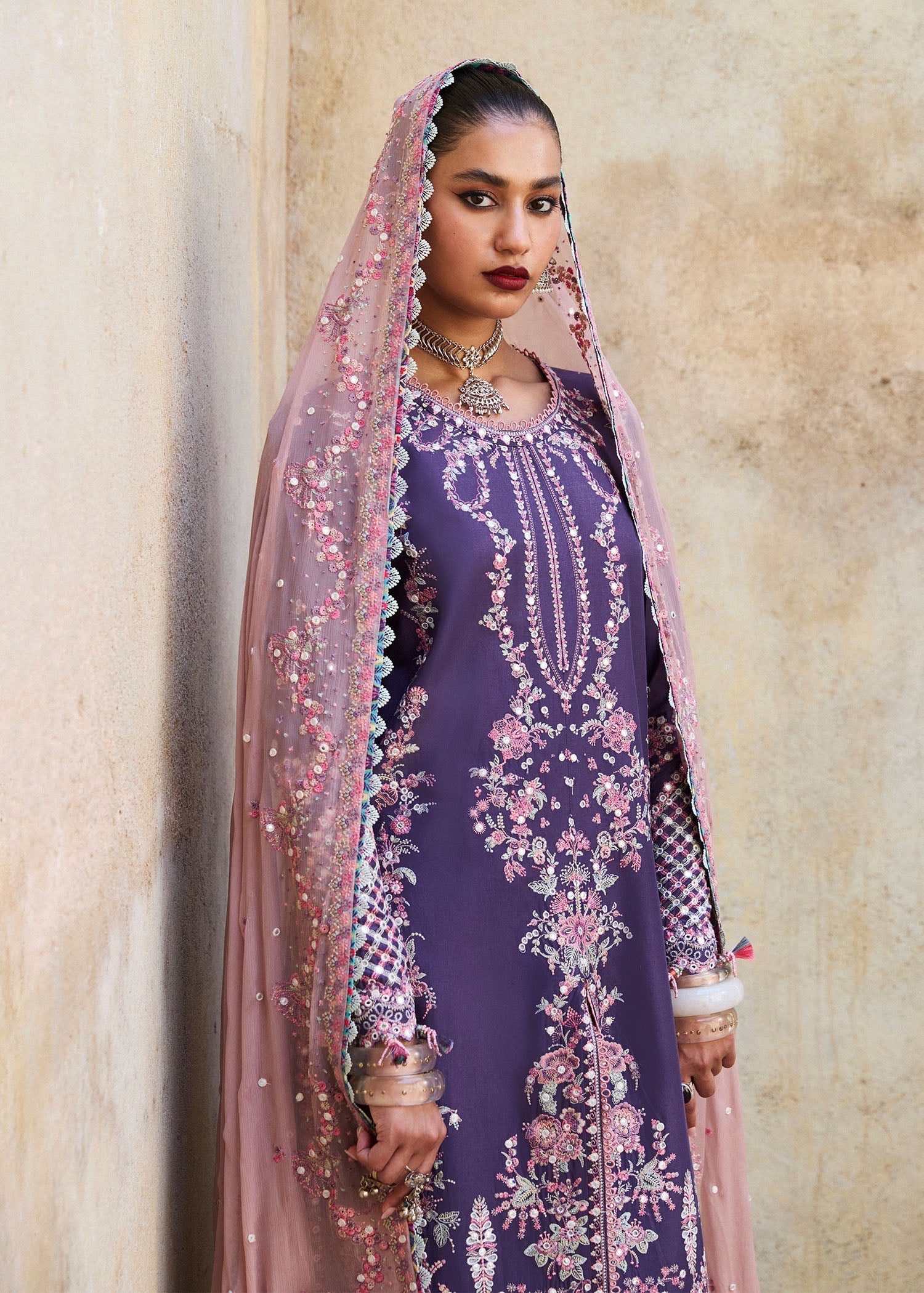 Hussain Rehar | Luxury Lawn 25 | Irris - by - Libasekhas UK - Registered Vendor of : Hussain Rehar - 100% Original Designer Dresss