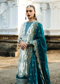 Hussain Rehar | Luxury Lawn 25 | Veil - by - Libasekhas UK - Registered Vendor of : Hussain Rehar - 100% Original Designer Dresss
