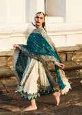 Hussain Rehar | Luxury Lawn 25 | Veil - by - Libasekhas UK - Registered Vendor of : Hussain Rehar - 100% Original Designer Dresss