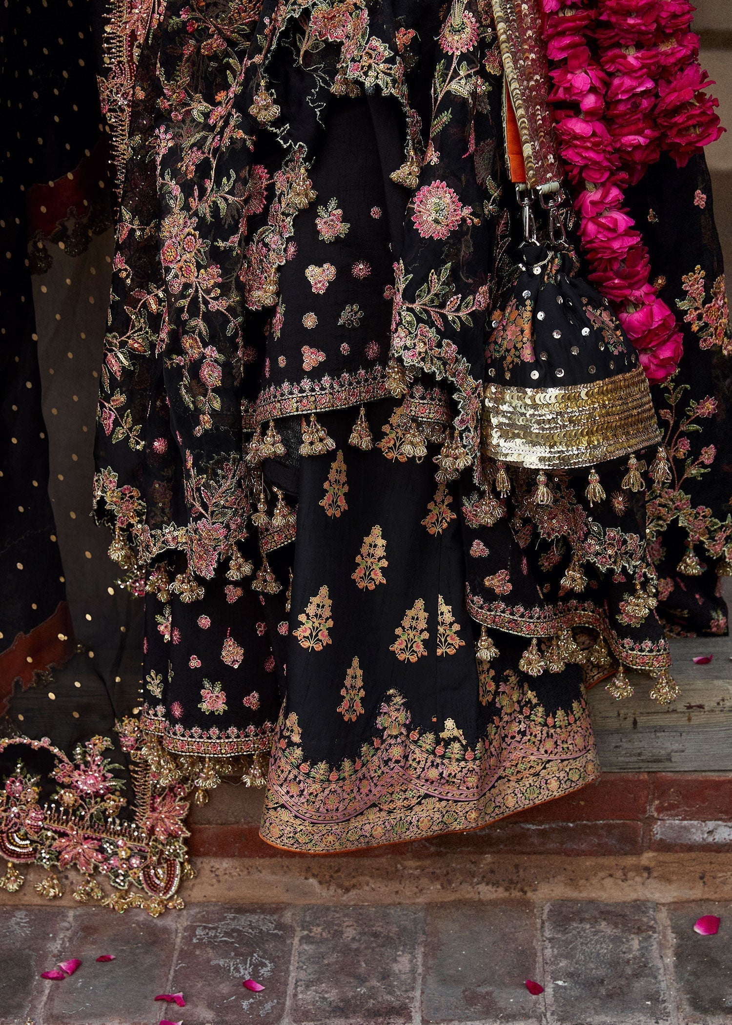 Hussain Rehar | Festive Formals 24 |  Pathaar - by - Libasekhas UK - Registered Vendor of : Hussain Rehar - 100% Original Designer Dresss