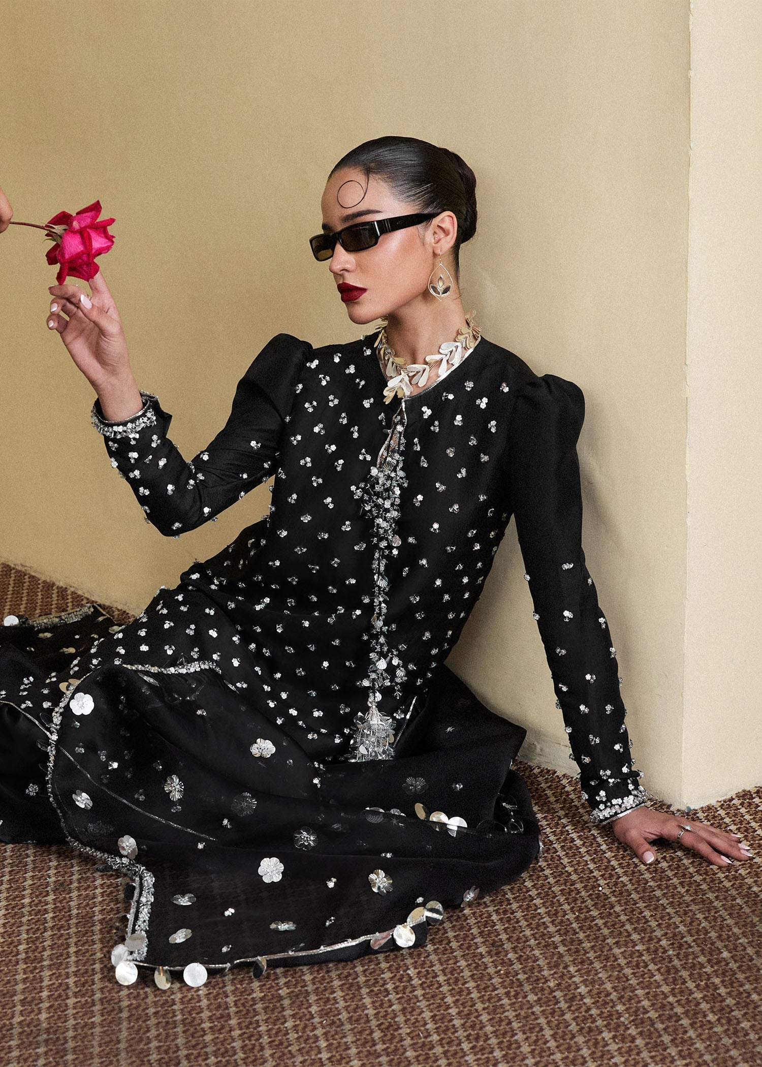 Hussain Rehar | SS Luxury Pret 25 | Kiara - by - Libasekhas UK - Registered Vendor of : Hussain Rehar - 100% Original Designer Dresss
