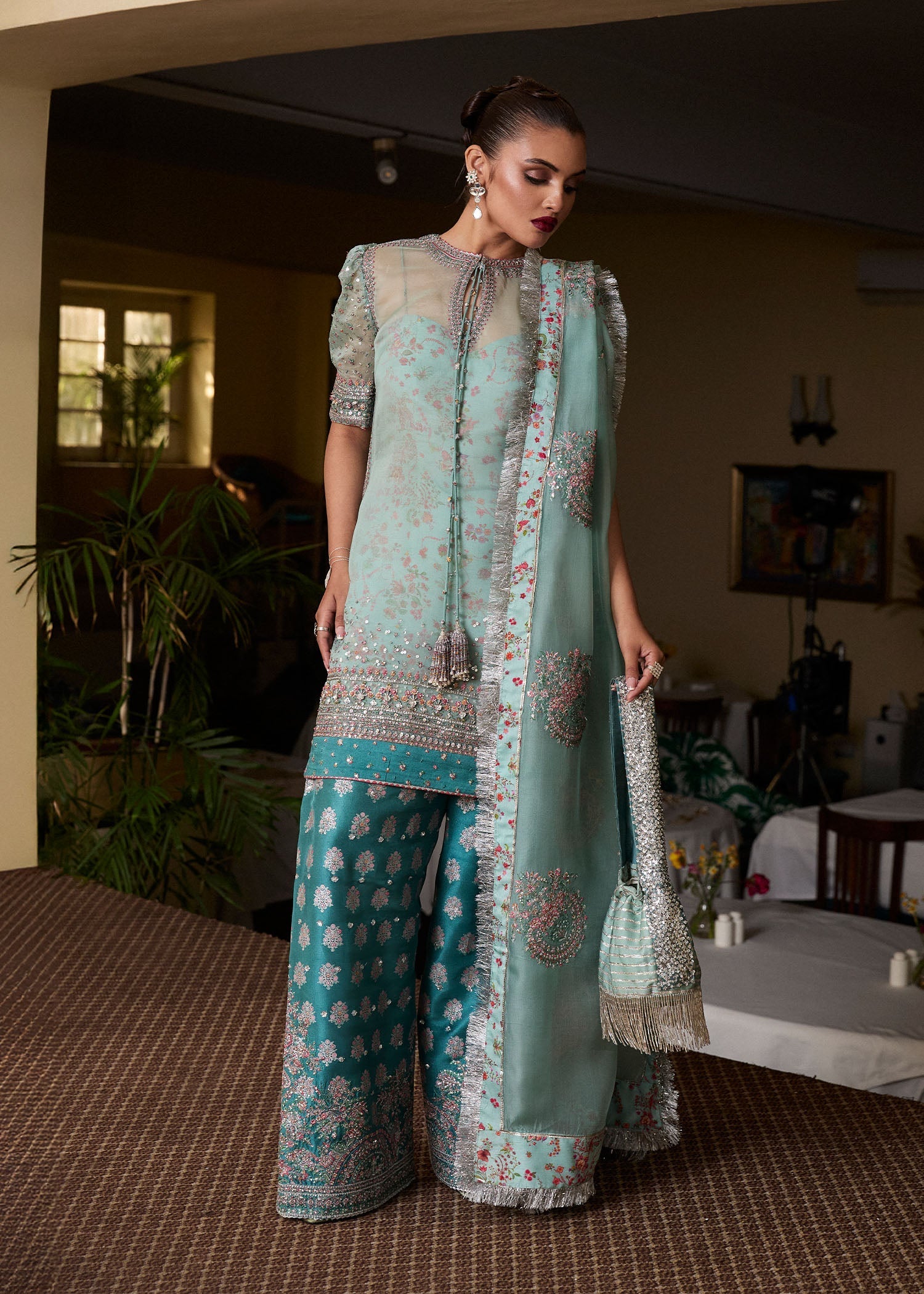 Hussain Rehar | SS Luxury Pret 25 | Artes - by - Libasekhas UK - Registered Vendor of : Hussain Rehar - 100% Original Designer Dresss