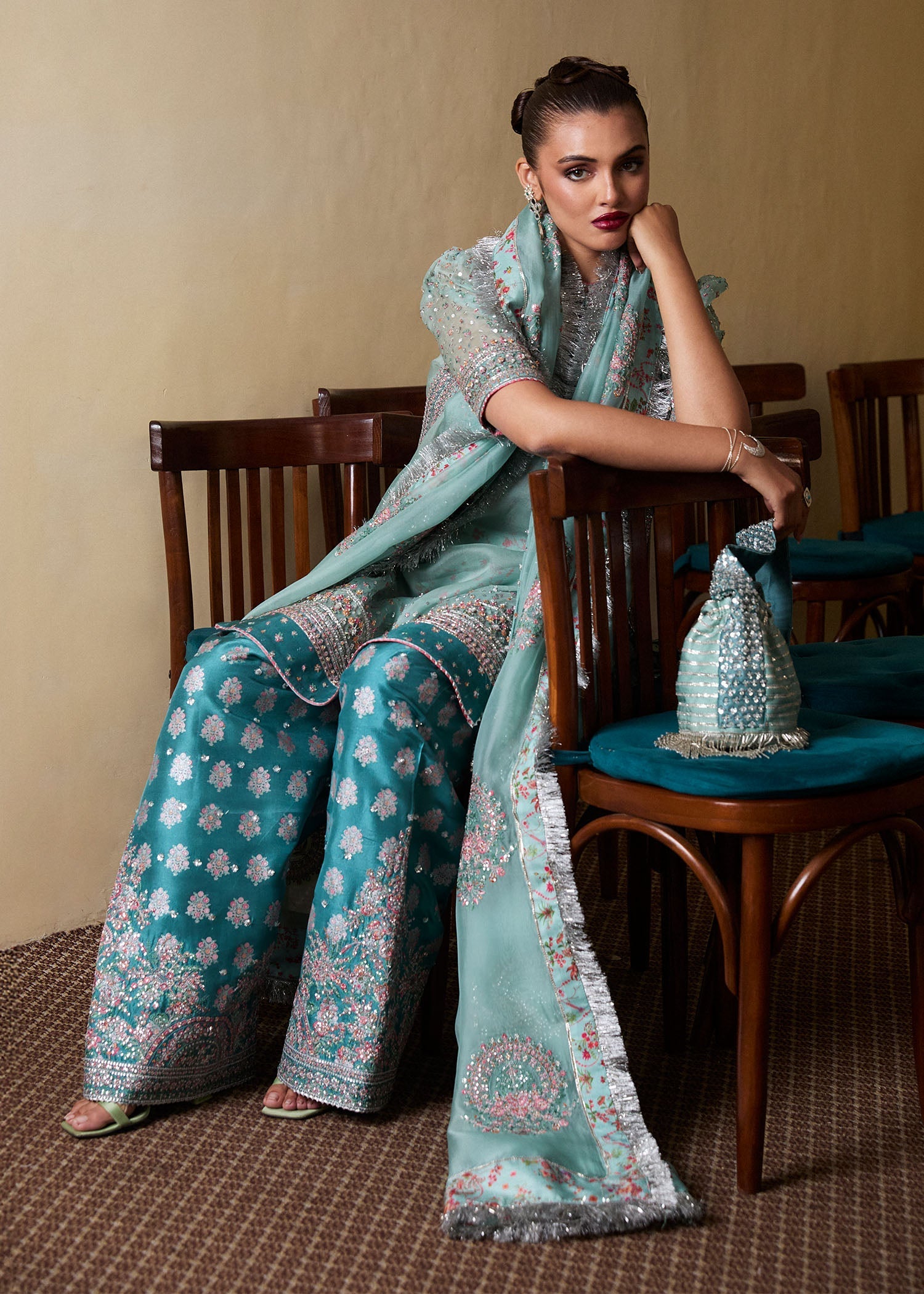 Hussain Rehar | SS Luxury Pret 25 | Artes - by - Libasekhas UK - Registered Vendor of : Hussain Rehar - 100% Original Designer Dresss