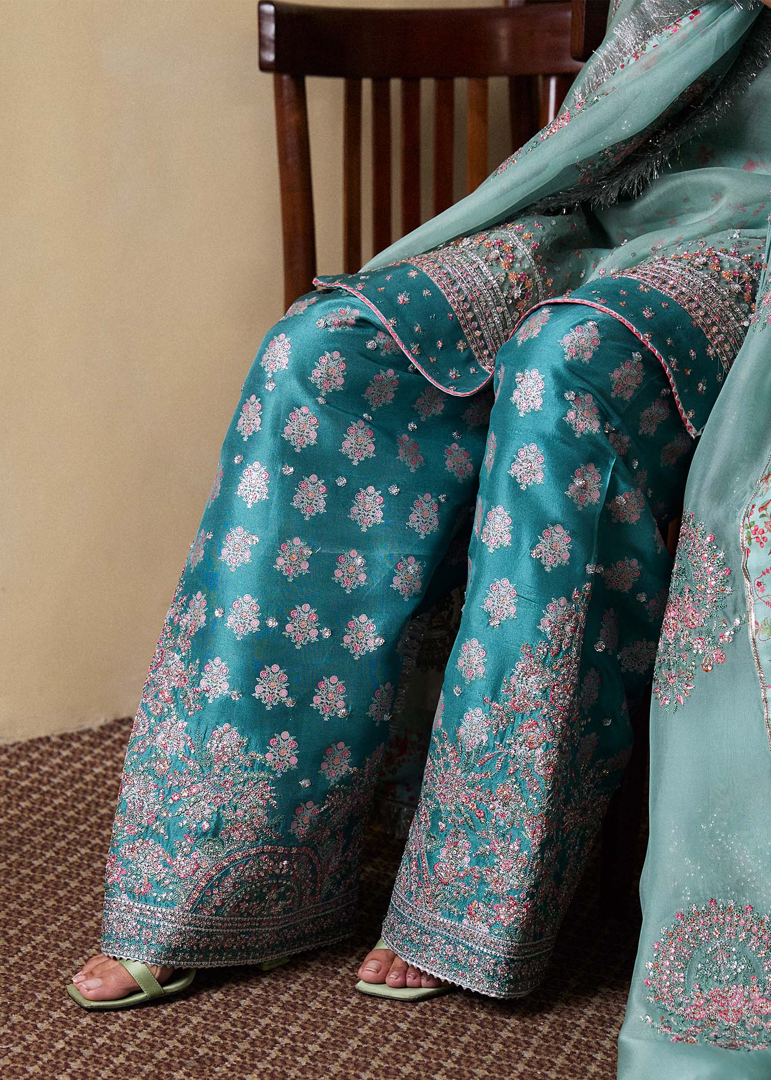 Hussain Rehar | SS Luxury Pret 25 | Artes - by - Libasekhas UK - Registered Vendor of : Hussain Rehar - 100% Original Designer Dresss