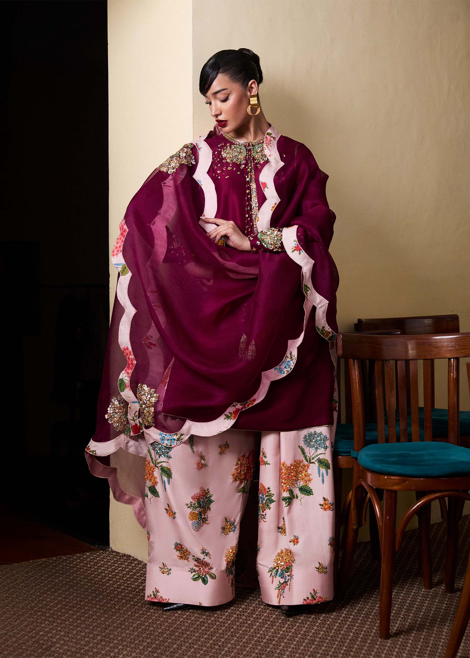 Hussain Rehar | SS Luxury Pret 25 | Impel - by - Libasekhas UK - Registered Vendor of : Hussain Rehar - 100% Original Designer Dresss