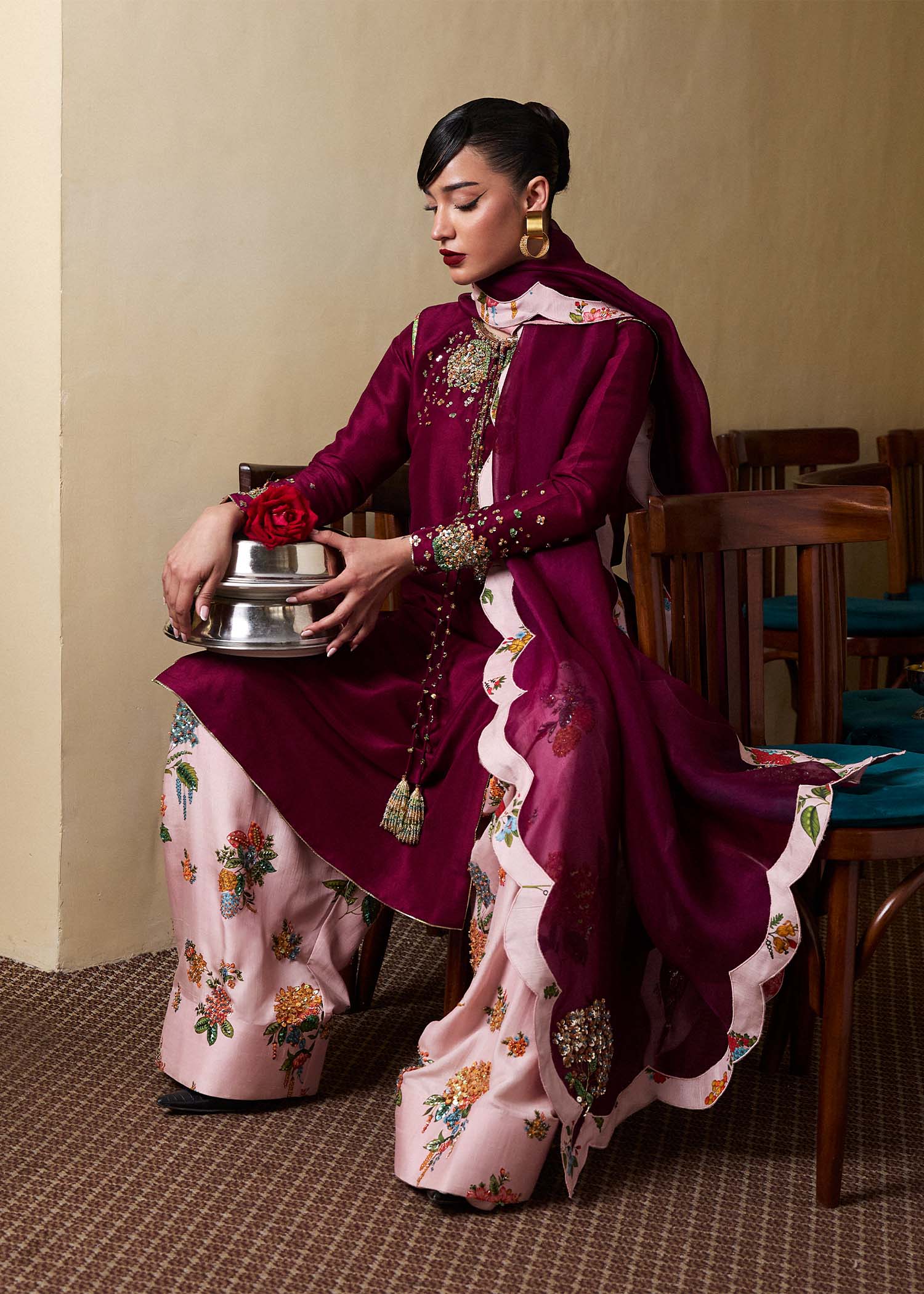 Hussain Rehar | SS Luxury Pret 25 | Impel - by - Libasekhas UK - Registered Vendor of : Hussain Rehar - 100% Original Designer Dresss