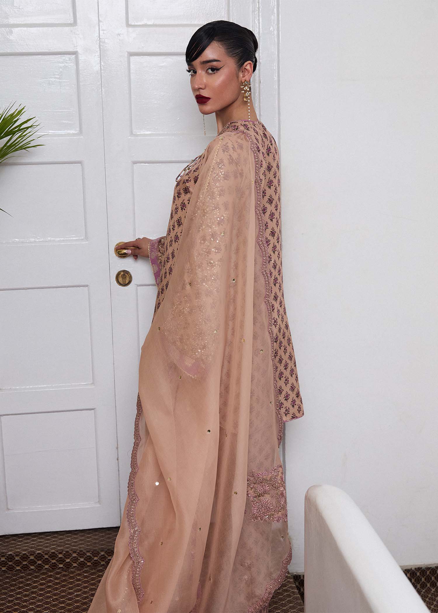 Hussain Rehar | SS Luxury Pret 25 | Fran - by - Libasekhas UK - Registered Vendor of : Hussain Rehar - 100% Original Designer Dresss