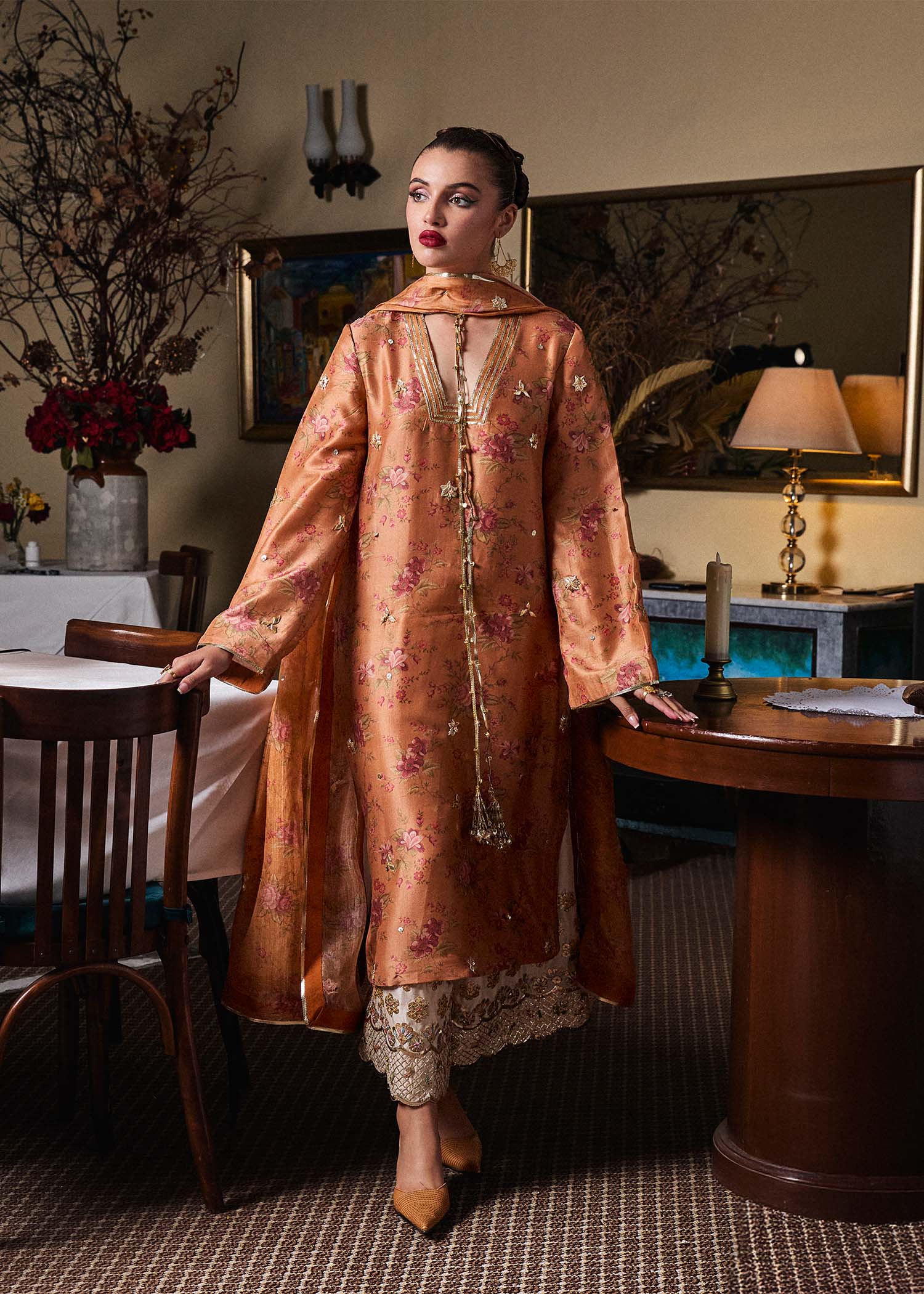 Hussain Rehar | SS Luxury Pret 25 | Dijan - by - Libasekhas UK - Registered Vendor of : Hussain Rehar - 100% Original Designer Dresss