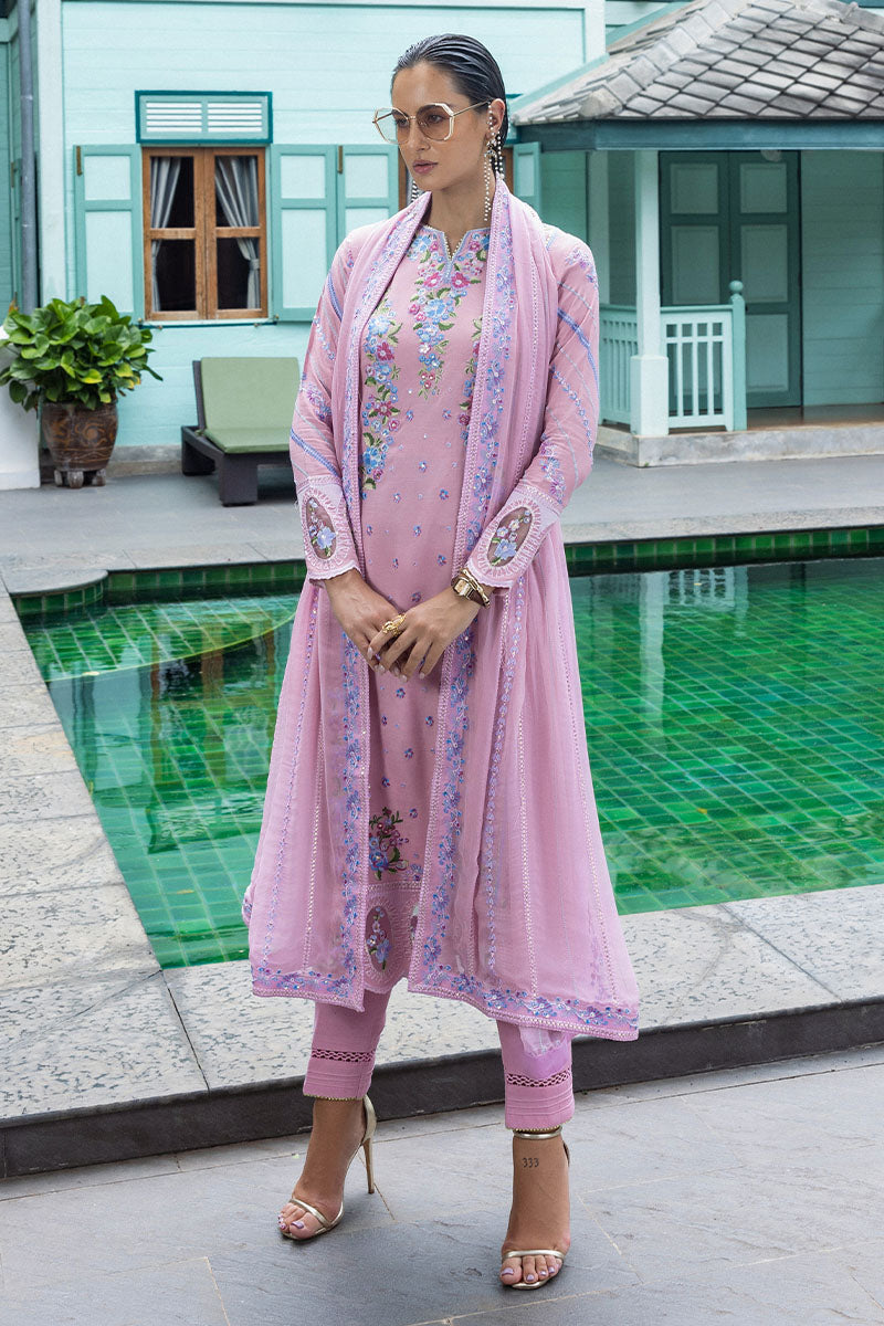 Mushq | Nuvera Raw Silk | Leore - by Libasekhas UK - Registered Vendor of : Mushq - 100% Original Designer Dress