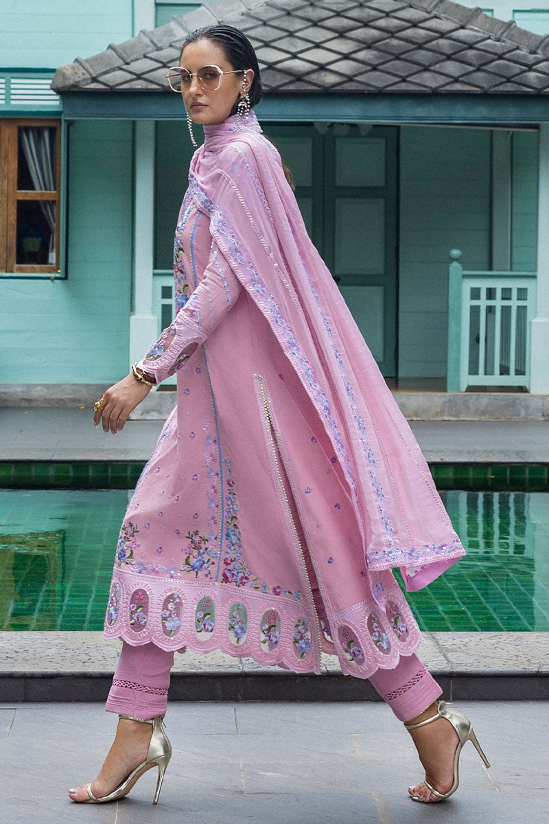 Mushq | Nuvera Raw Silk | Leore - by Libasekhas UK - Registered Vendor of : Mushq - 100% Original Designer Dress