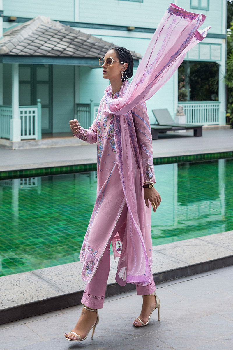 Mushq | Nuvera Raw Silk | Leore - by Libasekhas UK - Registered Vendor of : Mushq - 100% Original Designer Dress