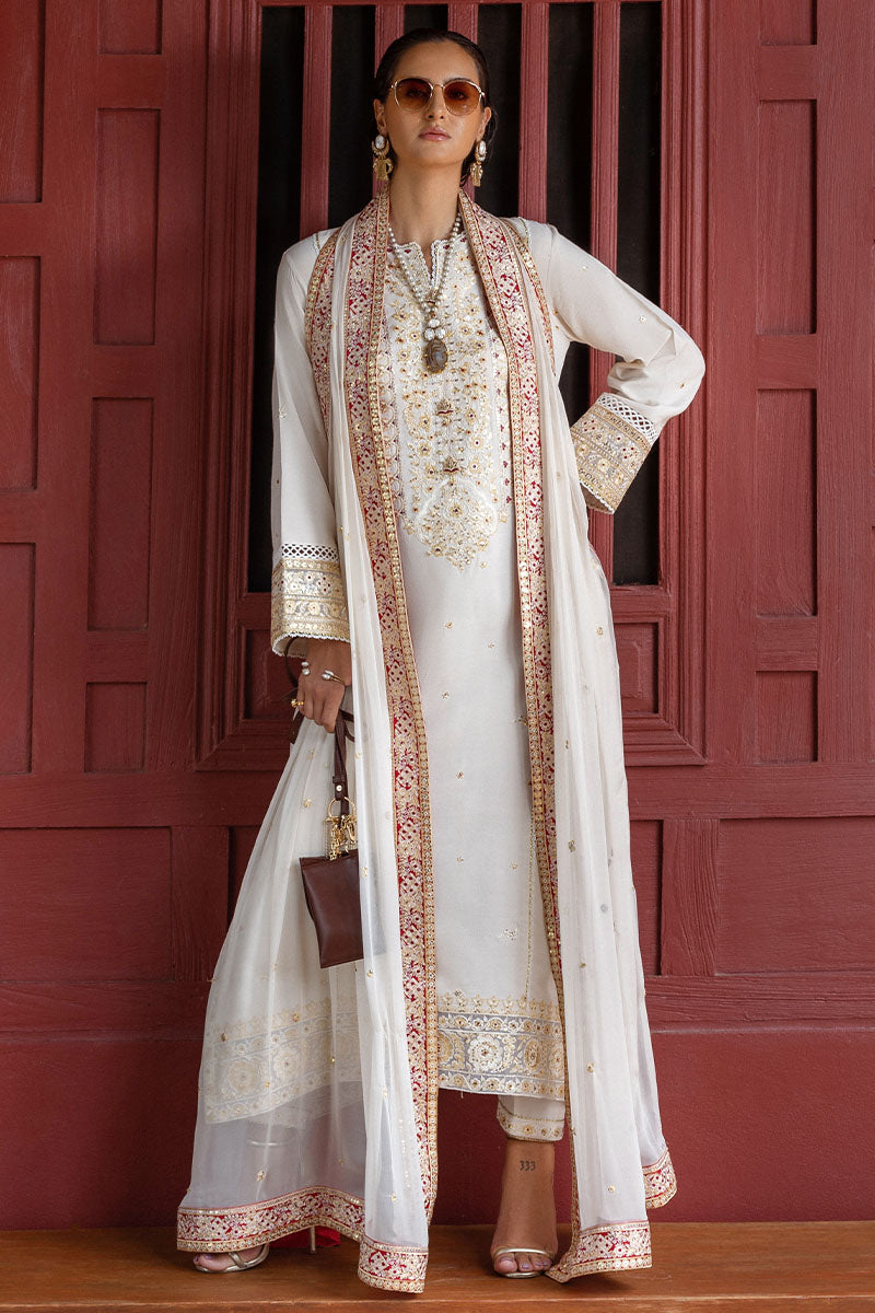 Mushq | Nuvera Raw Silk | Elnaz - by Libasekhas UK - Registered Vendor of : Mushq - 100% Original Designer Dress