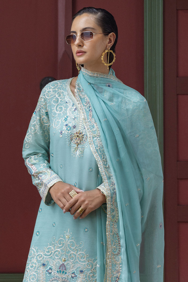 Mushq | Nuvera Raw Silk | Freyelle - by Libasekhas UK - Registered Vendor of : Mushq - 100% Original Designer Dress