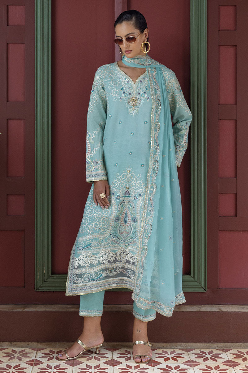Mushq | Nuvera Raw Silk | Freyelle - by Libasekhas UK - Registered Vendor of : Mushq - 100% Original Designer Dress