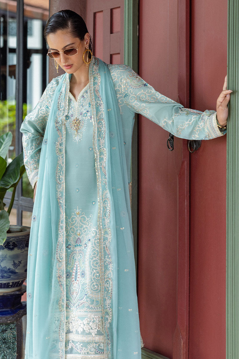 Mushq | Nuvera Raw Silk | Freyelle - by Libasekhas UK - Registered Vendor of : Mushq - 100% Original Designer Dress