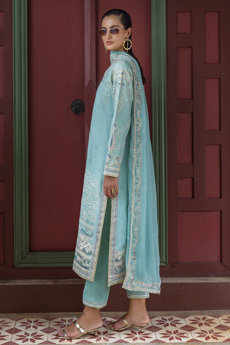 Mushq | Nuvera Raw Silk | Freyelle - by Libasekhas UK - Registered Vendor of : Mushq - 100% Original Designer Dress